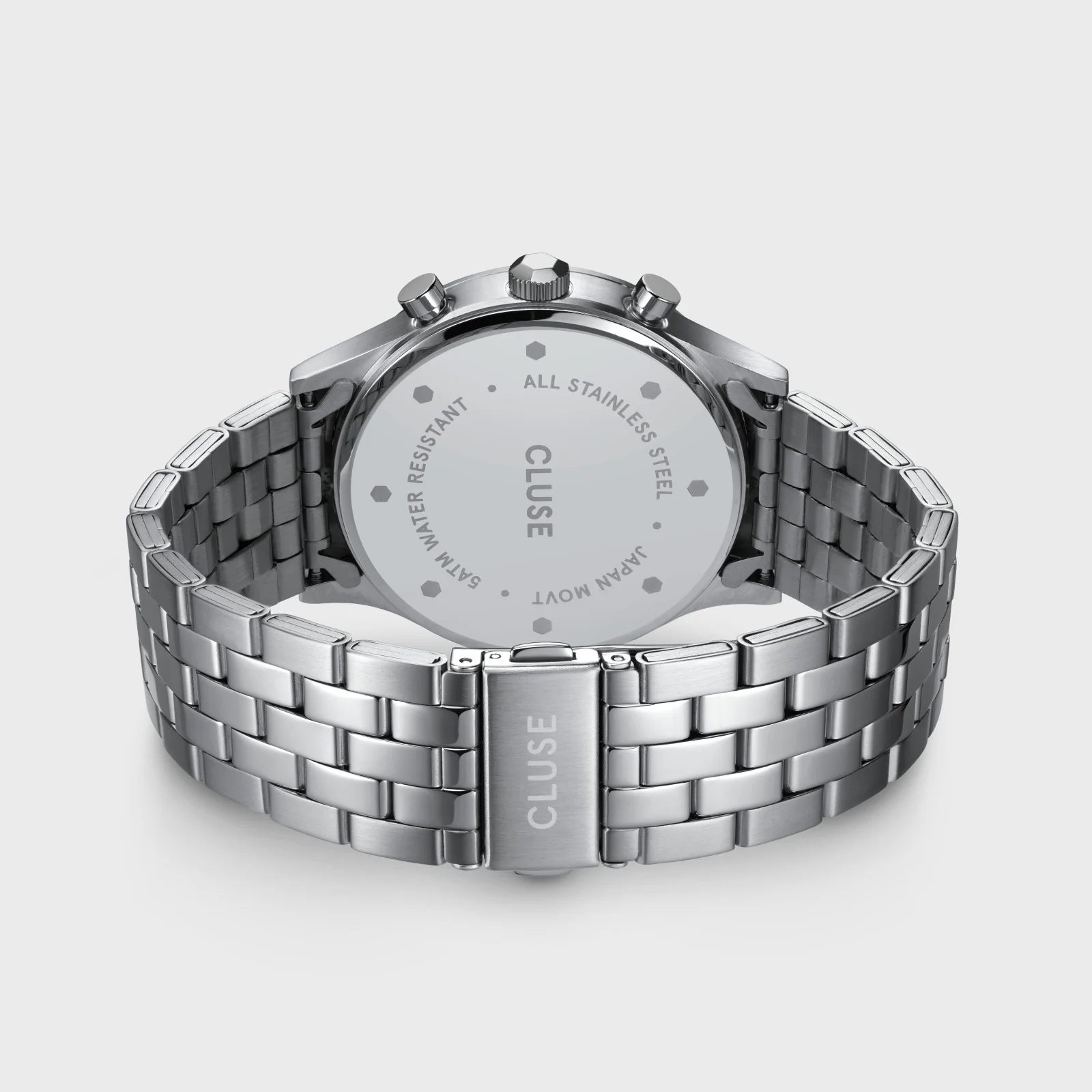 Anthéor Multifunction Watch Steel Green, Silver Colour - Image 4