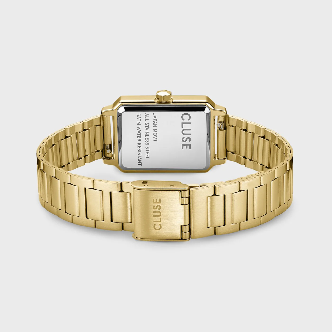 Fluette Watch Steel, Green, Gold Colour - Image 4