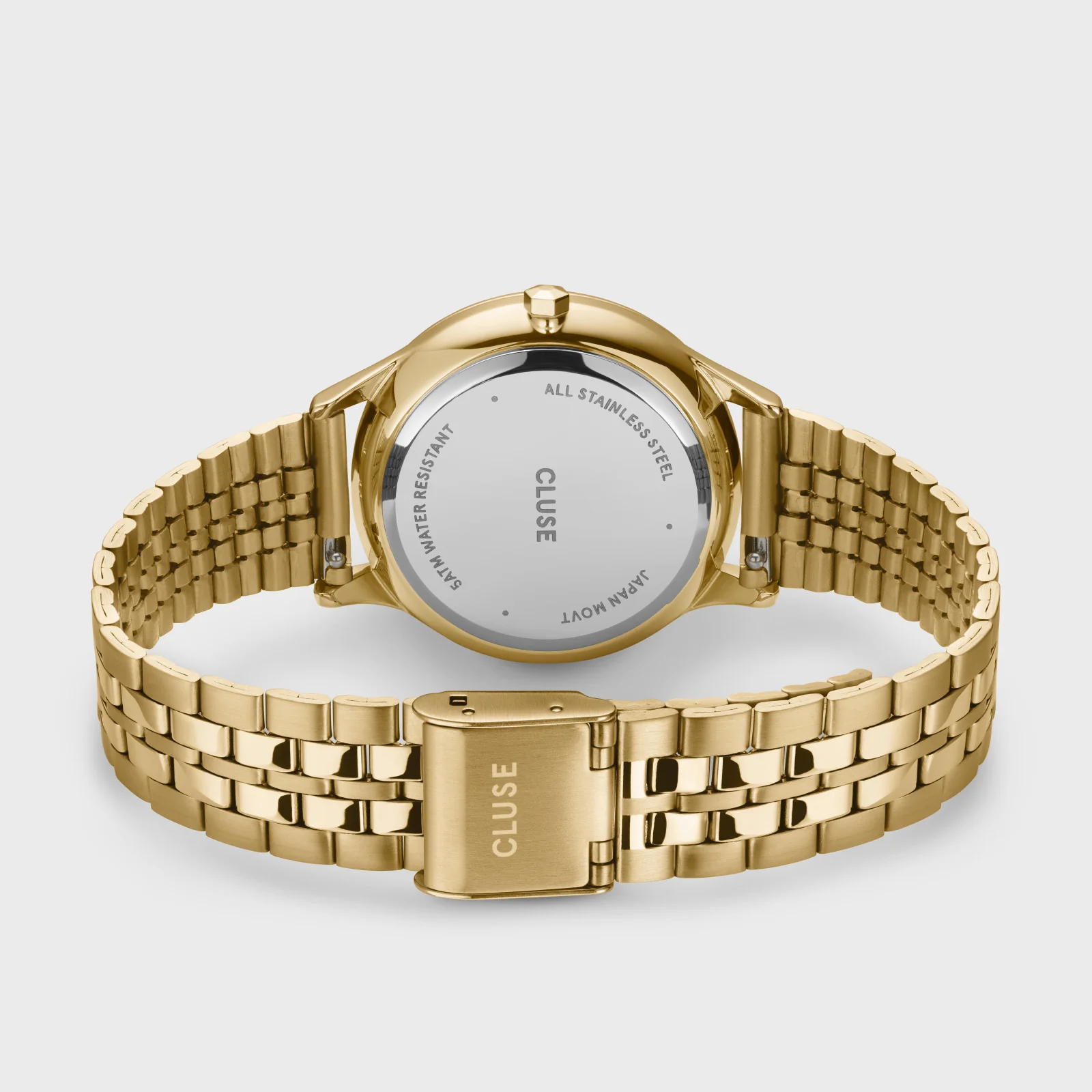 Minuit Multifunction Watch Steel, Black, Gold Colour - Image 4