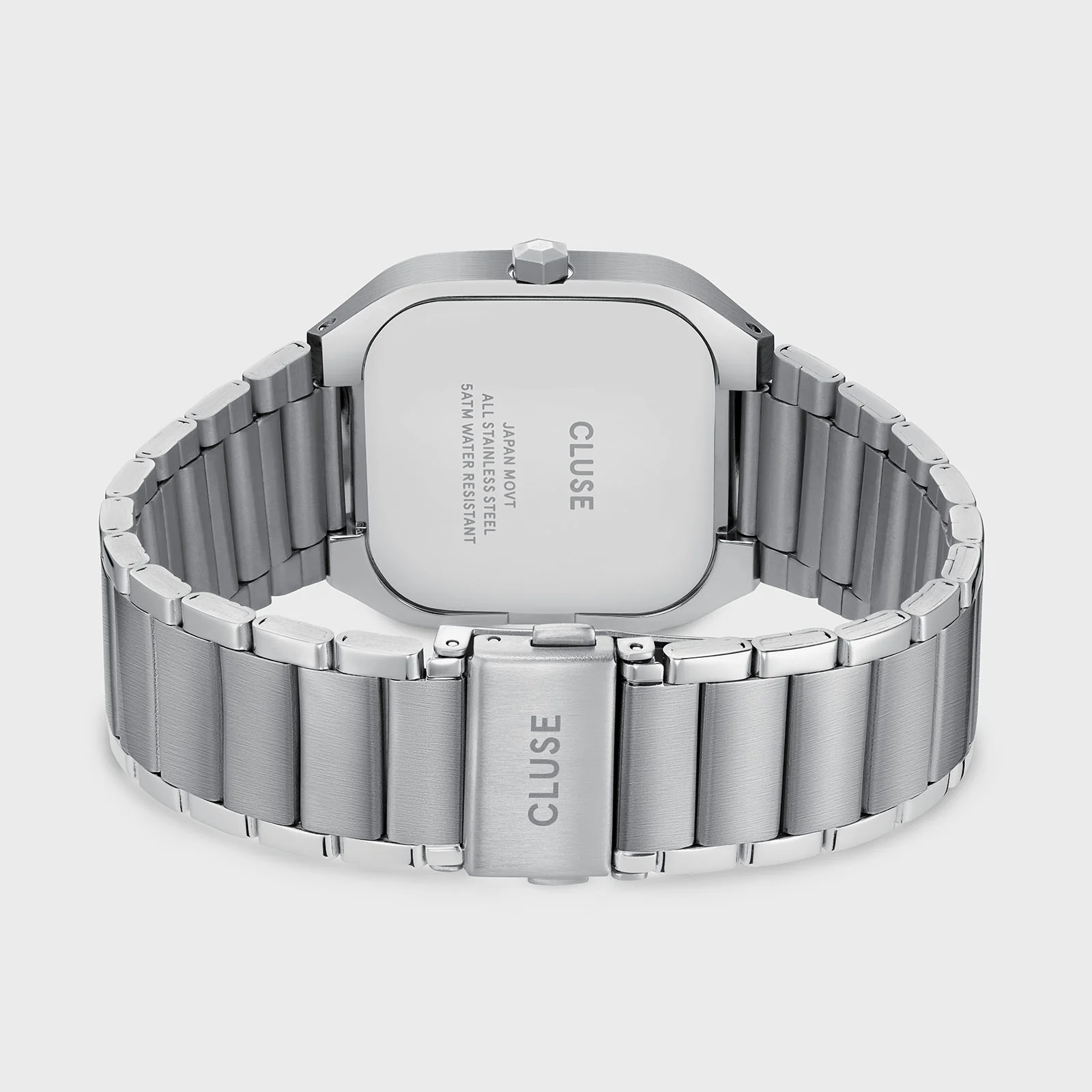 Quadrus Watch Steel, Blue, Silver Colour - Image 4